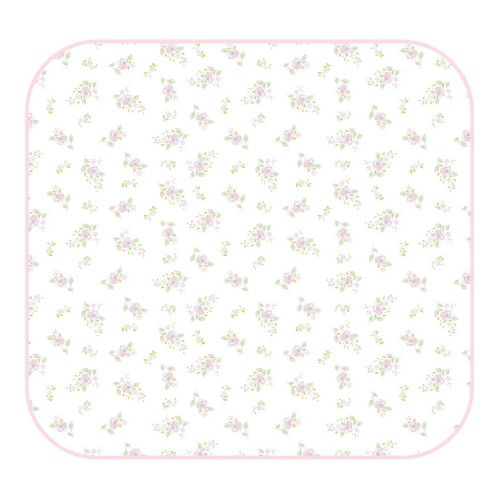 NEW MAGNOLIA BABY baby's hope rose spring print swaddle blanket in pink